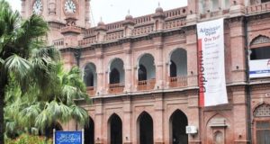 Visually-impaired student approaches LHC against PU