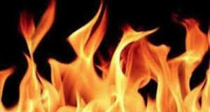 Woman allegedly set on fire by son dies