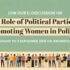 ‘Women Have Important Role in Politics’