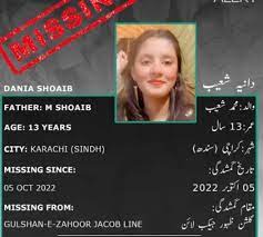 Dania shah: Missing Karachi girl recovered, got ‘married’