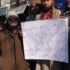 Protest against brutal murder of a woman held