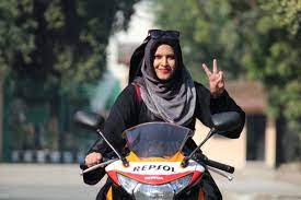 Rise of women bikers in Pakistan